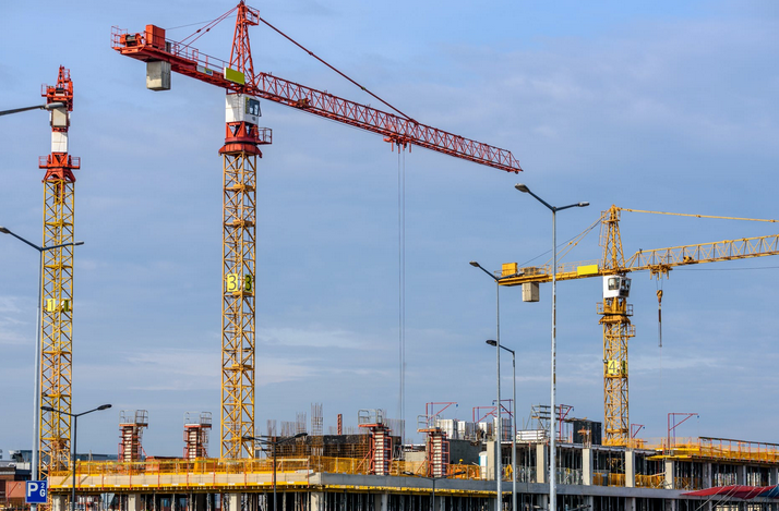 construction cranes
